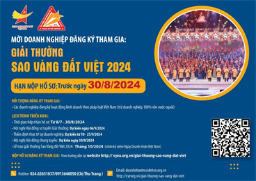 Tham gia Gi?i th??ng Sao Vàng ??t Vi?t 2024